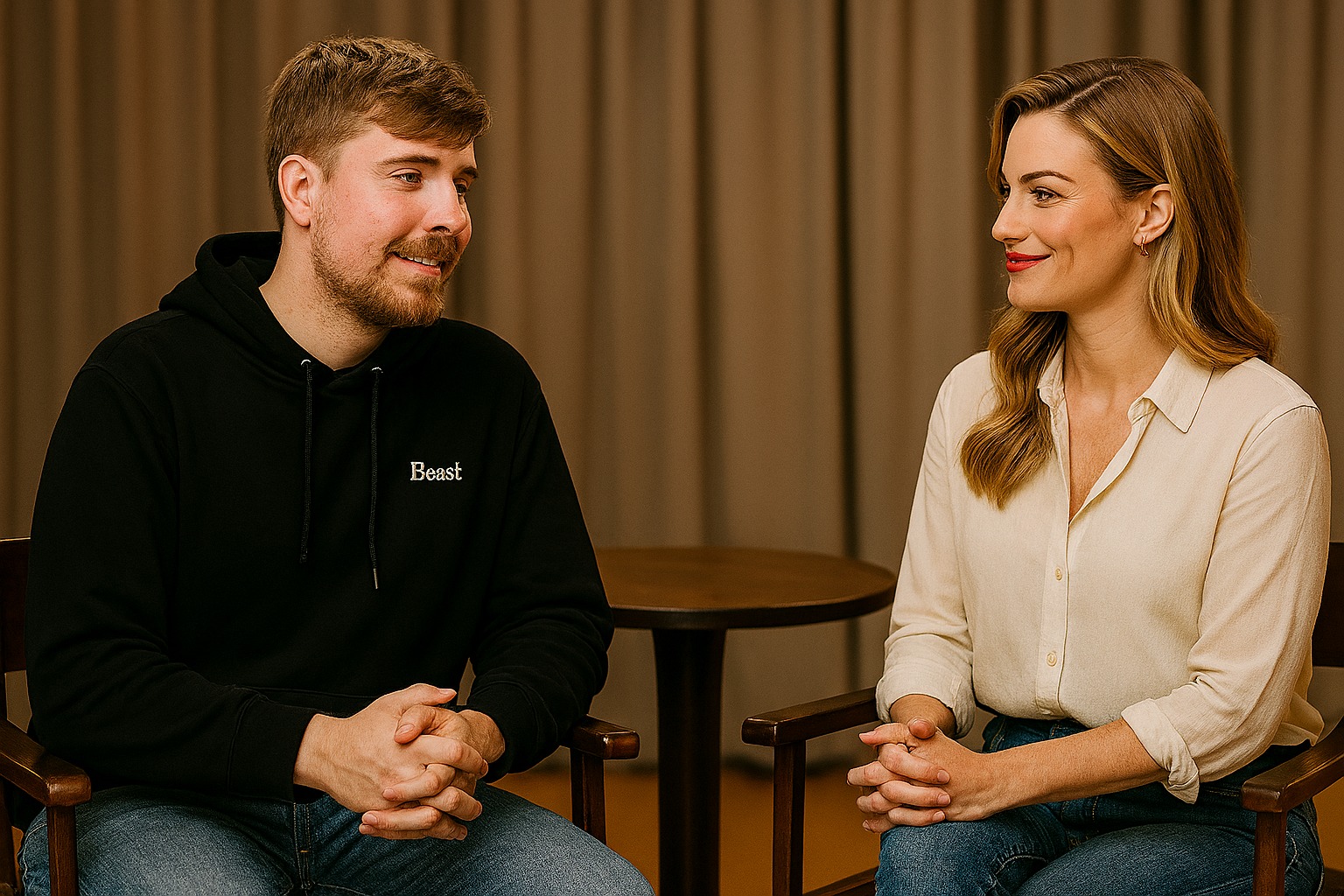 Kara and MrBeast