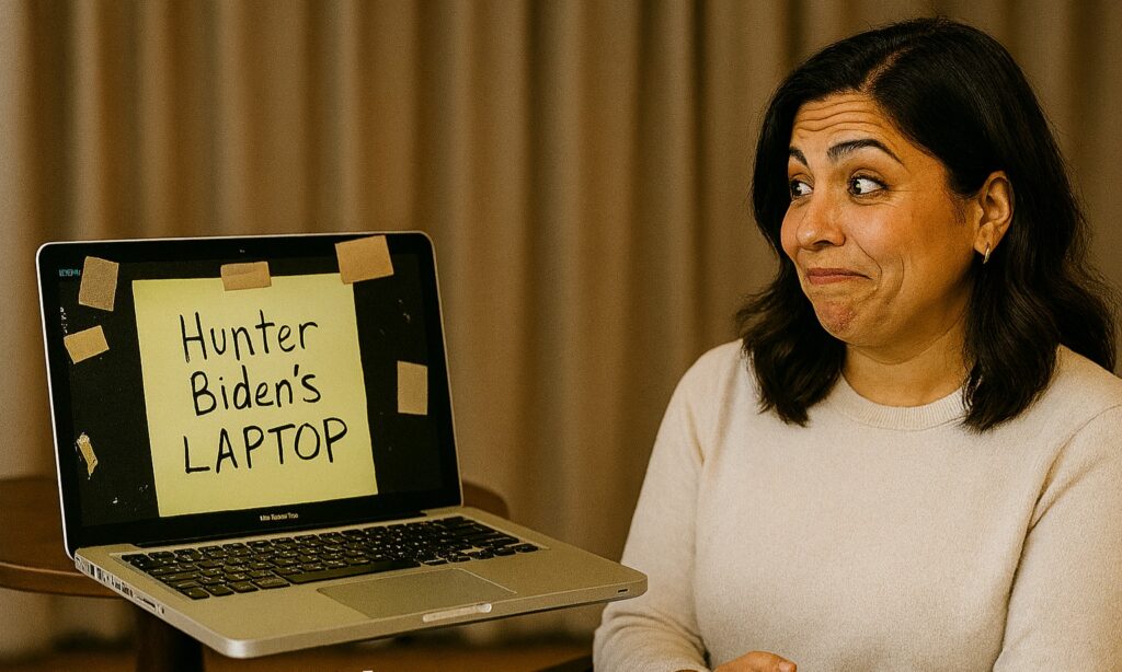 Patty and Hunter Biden Laptop
