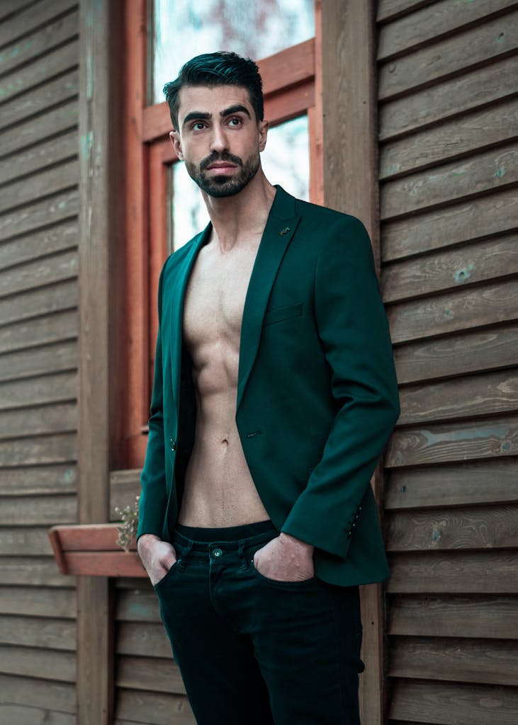 Confident male