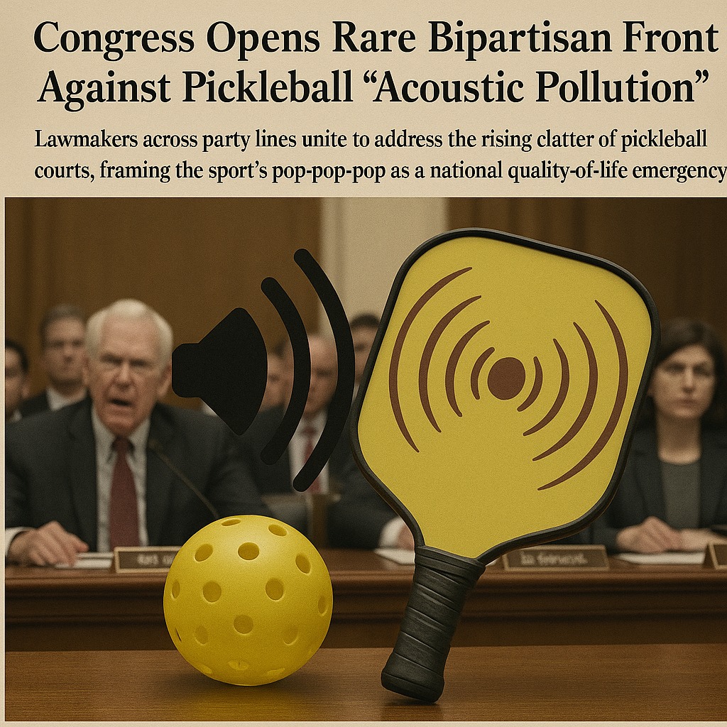 Congress Against Pickleball Acoustic Pollution