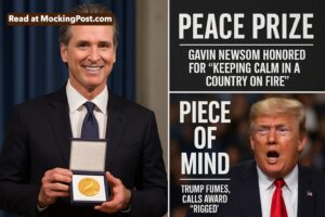 Gavin Newsom Nobel Peach Prize
