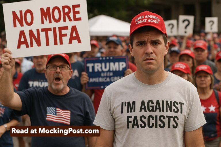 antifa trump confusion