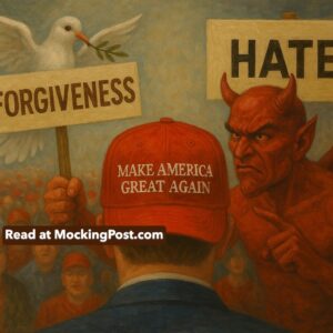 MAGA Crowd Cheers Both Forgiveness and Hate, Hypocrisy as Love Language