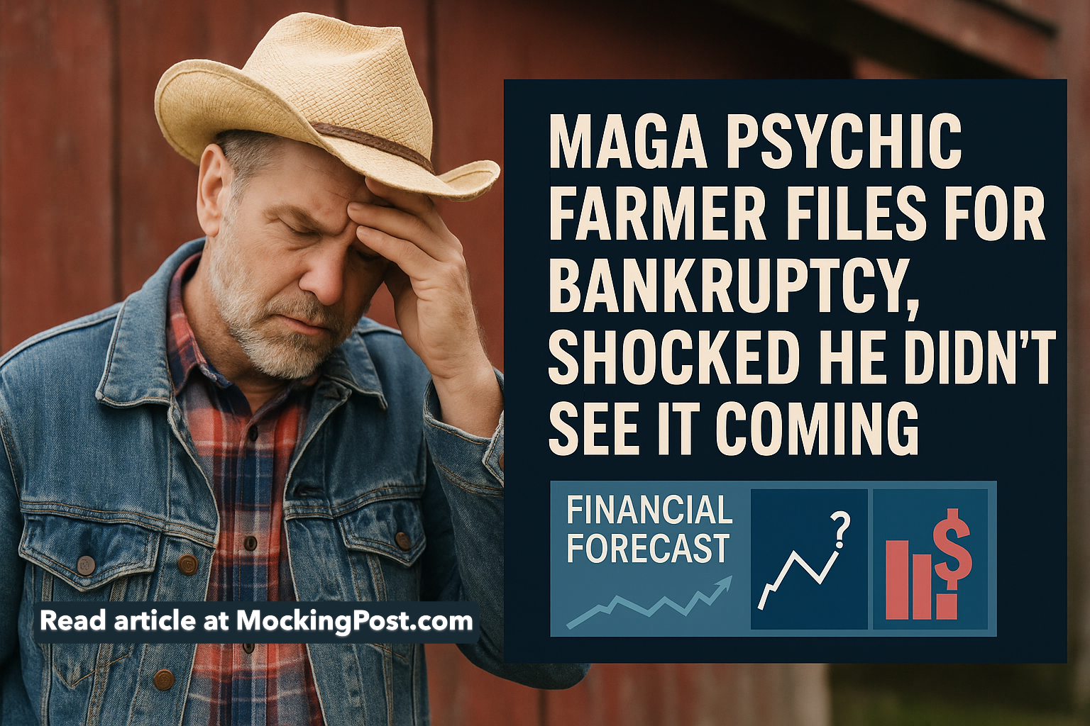 MAGA Psychic Farmer Files for Bankruptcy, Shocked He Didn’t See It Coming
