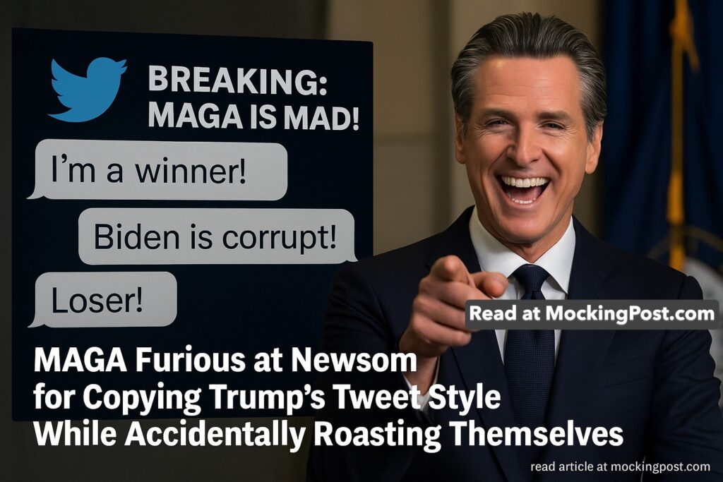 Trump VS Newsom Tweets