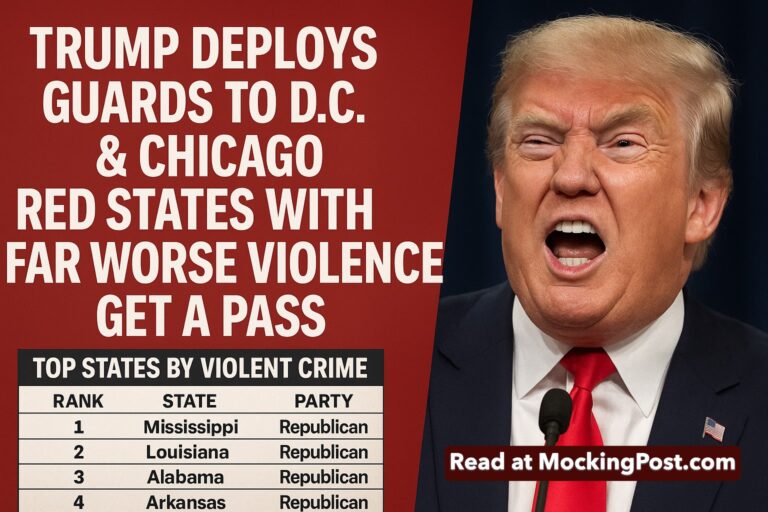 Trump Deploys Guards to D.C. and Chicago  While Red States Get Free Disney Tickets