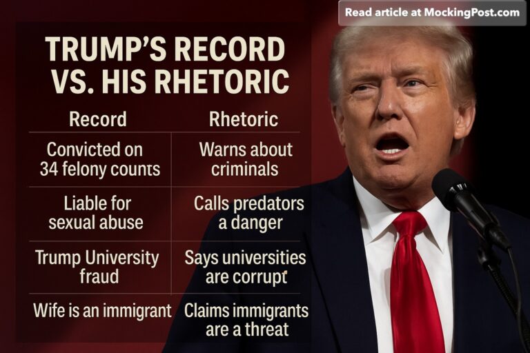 Only in America Can a Felon Blame Felons and Immigrants